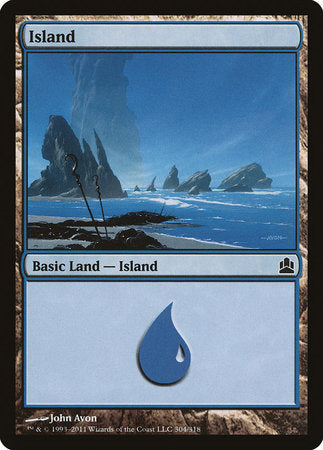 Island (304) [Commander 2011] | Empire Gaming NC