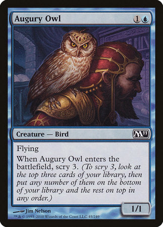 Augury Owl [Magic 2011] | Empire Gaming NC
