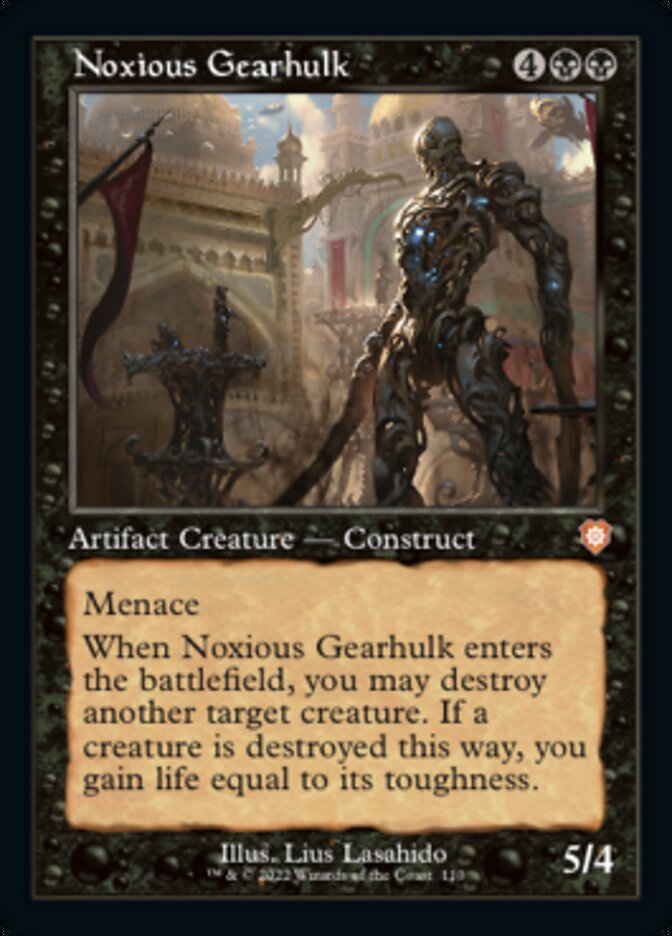 Noxious Gearhulk (Retro) [The Brothers' War Commander] | Empire Gaming NC