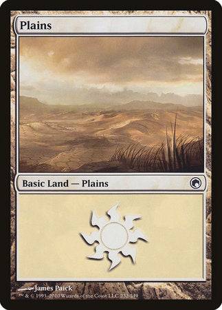 Plains (232) [Scars of Mirrodin] | Empire Gaming NC