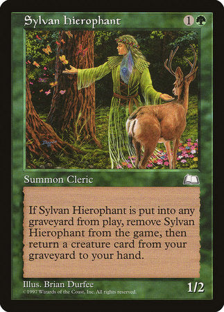 Sylvan Hierophant [Weatherlight] | Empire Gaming NC