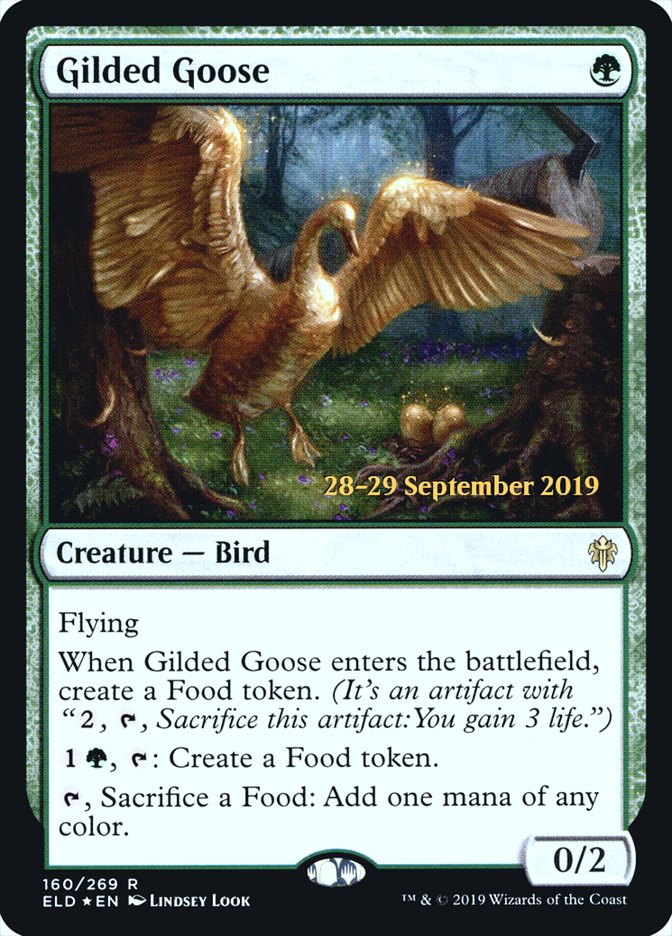 Gilded Goose  [Throne of Eldraine Prerelease Promos] | Empire Gaming NC