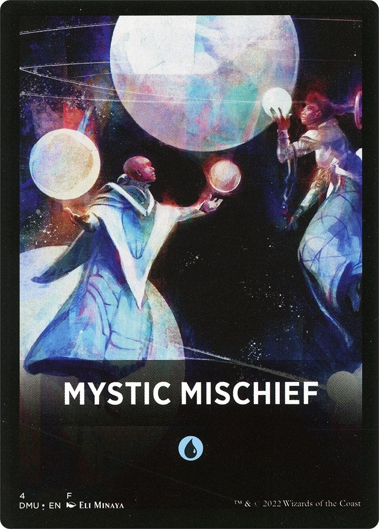 Mystic Mischief Theme Card [Dominaria United Tokens] | Empire Gaming NC