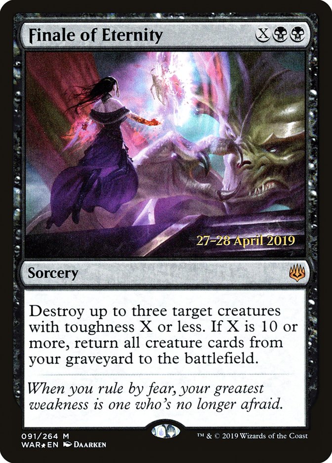 Finale of Eternity  [War of the Spark Prerelease Promos] | Empire Gaming NC