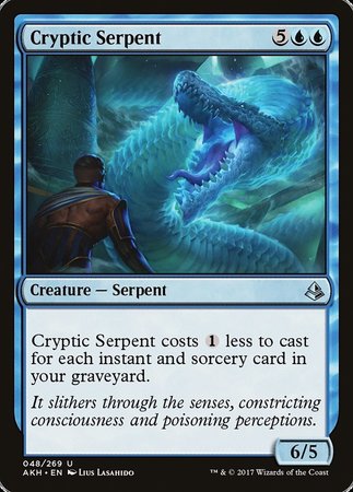 Cryptic Serpent [Amonkhet] | Empire Gaming NC