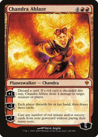 Chandra Ablaze [Zendikar] | Empire Gaming NC