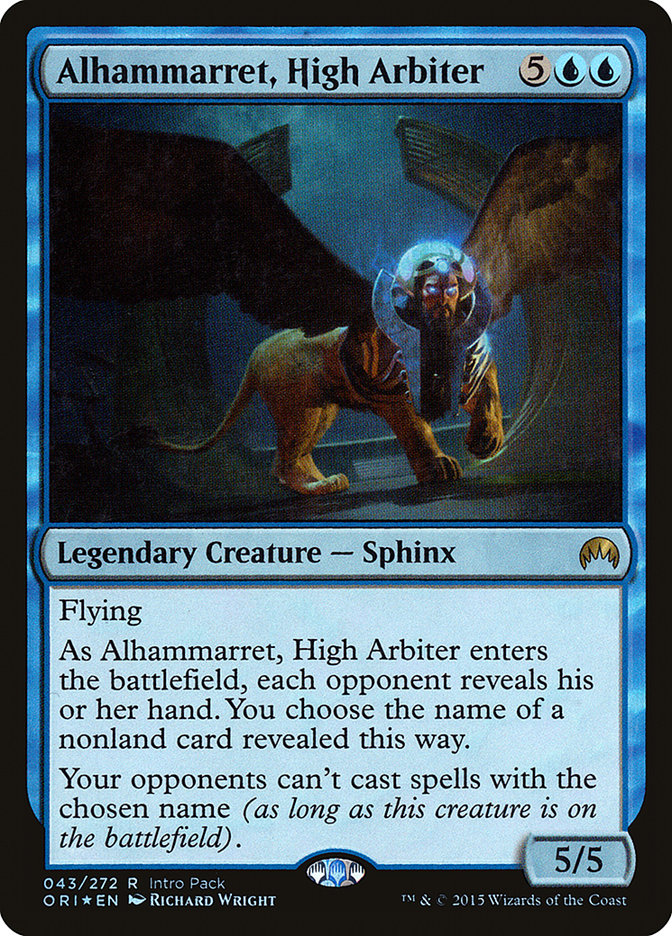 Alhammarret, High Arbiter [Magic Origins Promos] | Empire Gaming NC