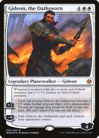 Gideon, the Oathsworn [War of the Spark] | Empire Gaming NC