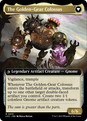 Tetzin, Gnome Champion // The Golden-Gear Colossus (Extended Art) [The Lost Caverns of Ixalan Commander] | Empire Gaming NC