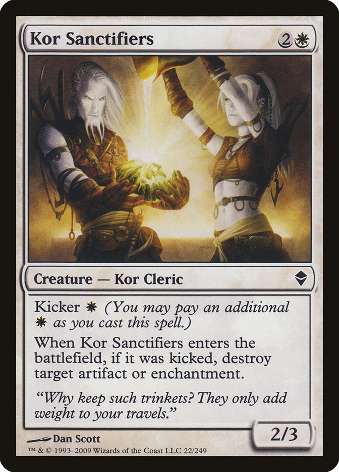 Kor Sanctifiers [Zendikar] | Empire Gaming NC