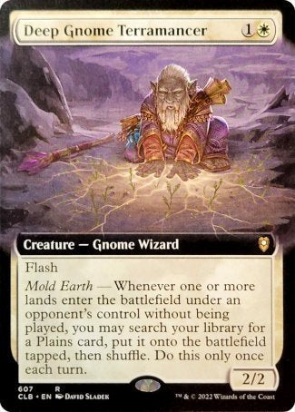 Deep Gnome Terramancer (Extended Art) [Commander Legends: Battle for Baldur's Gate] | Empire Gaming NC