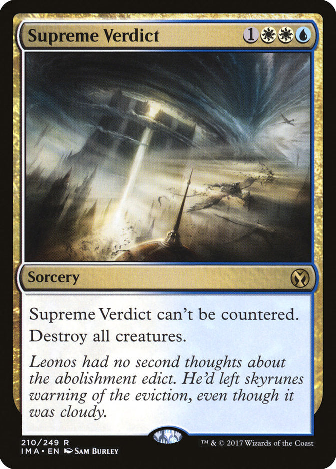 Supreme Verdict [Iconic Masters] | Empire Gaming NC