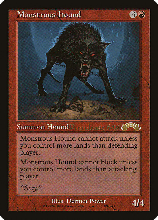 Monstrous Hound [Exodus Promos] | Empire Gaming NC