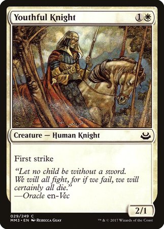 Youthful Knight [Modern Masters 2017] | Empire Gaming NC