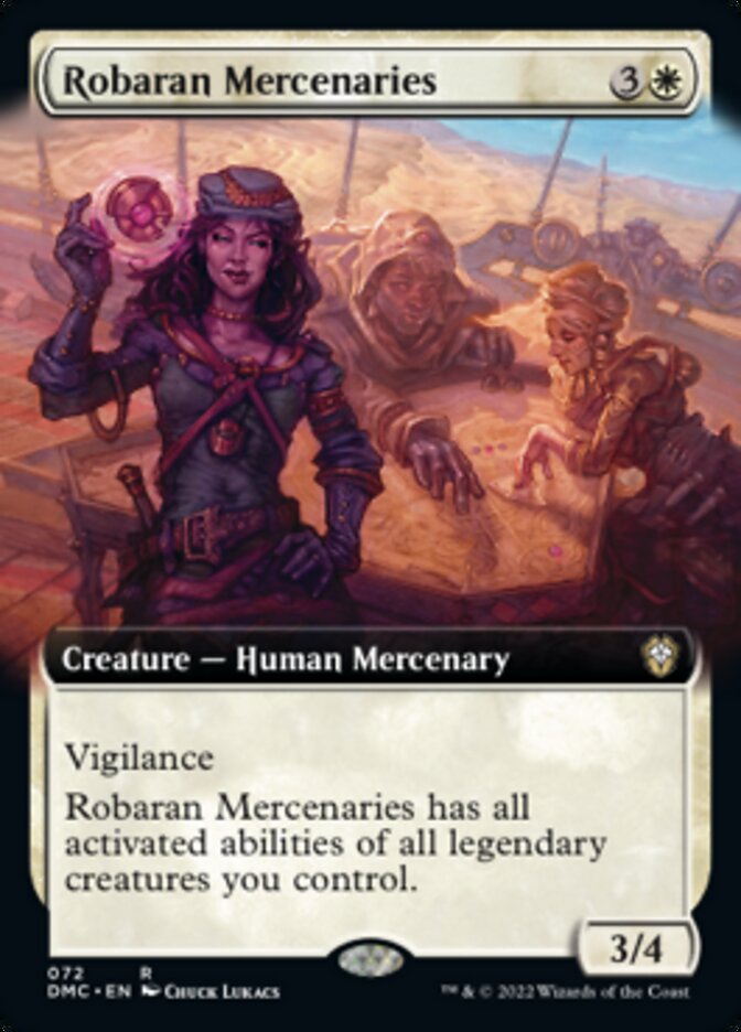 Robaran Mercenaries (Extended Art) [Dominaria United Commander] | Empire Gaming NC