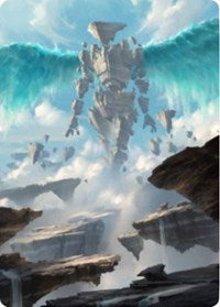 Celestial Colonnade Art Card [Zendikar Rising Art Series] | Empire Gaming NC