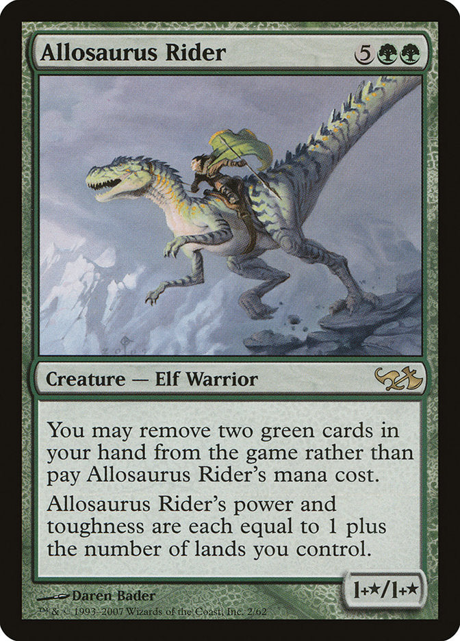 Allosaurus Rider [Duel Decks: Elves vs. Goblins] | Empire Gaming NC