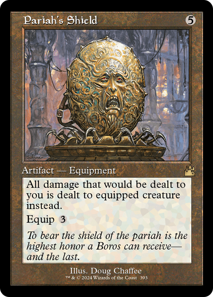 Pariah's Shield (Retro Frame) [Ravnica Remastered] | Empire Gaming NC