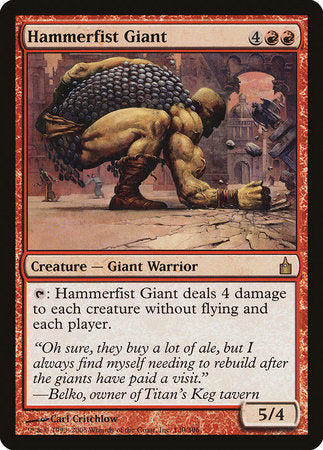 Hammerfist Giant [Ravnica: City of Guilds] | Empire Gaming NC