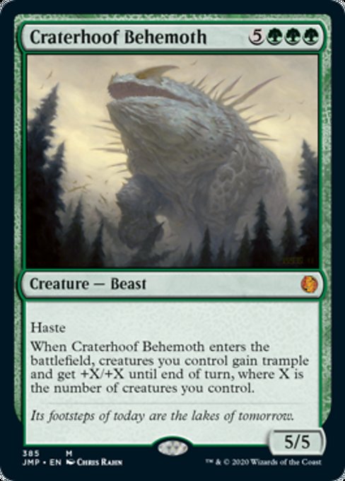 Craterhoof Behemoth [Jumpstart] | Empire Gaming NC