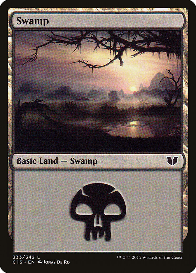 Swamp [Commander 2015] | Empire Gaming NC