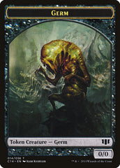 Germ // Zombie (016/036) Double-sided Token [Commander 2014 Tokens] | Empire Gaming NC