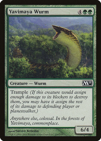 Yavimaya Wurm [Magic 2011] | Empire Gaming NC