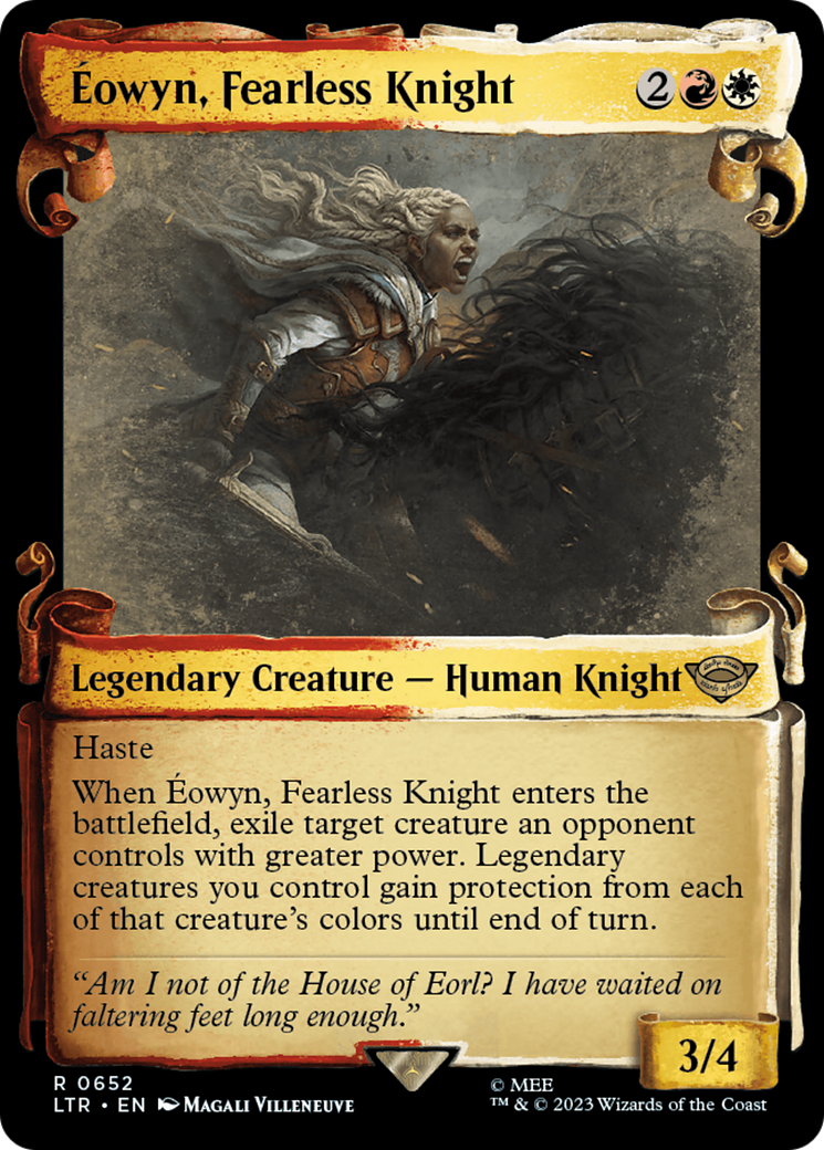 Eowyn, Fearless Knight [The Lord of the Rings: Tales of Middle-Earth Showcase Scrolls] | Empire Gaming NC