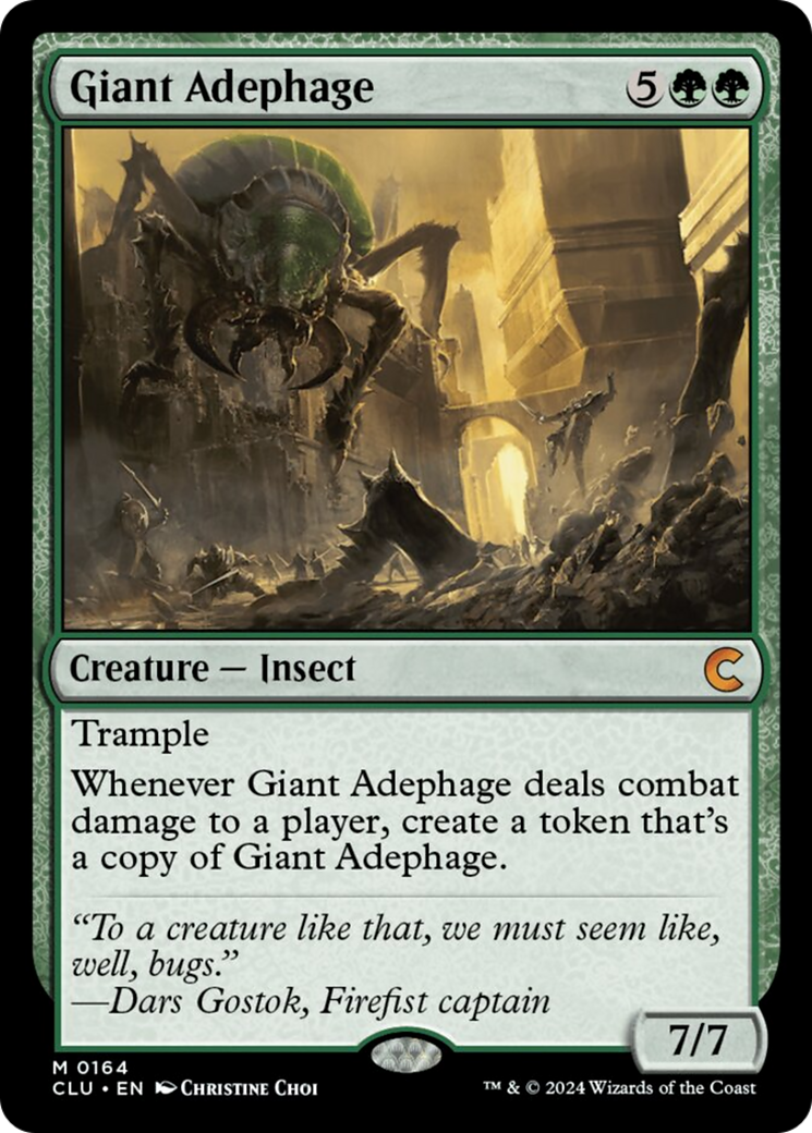 Giant Adephage [Ravnica: Clue Edition] | Empire Gaming NC