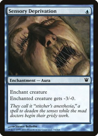 Sensory Deprivation [Innistrad] | Empire Gaming NC
