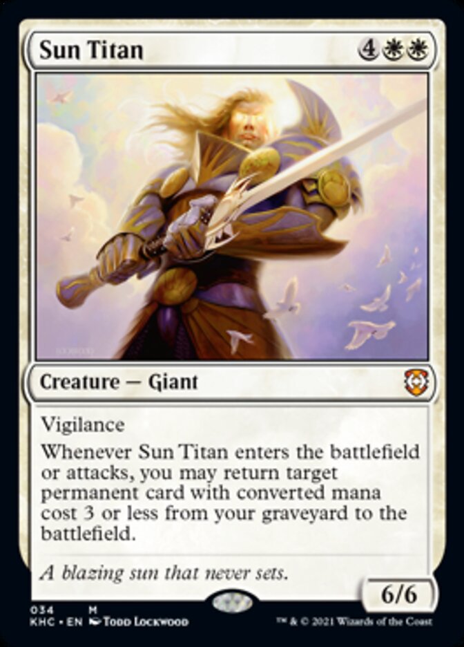 Sun Titan [Kaldheim Commander] | Empire Gaming NC