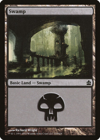 Swamp (310) [Commander 2011] | Empire Gaming NC