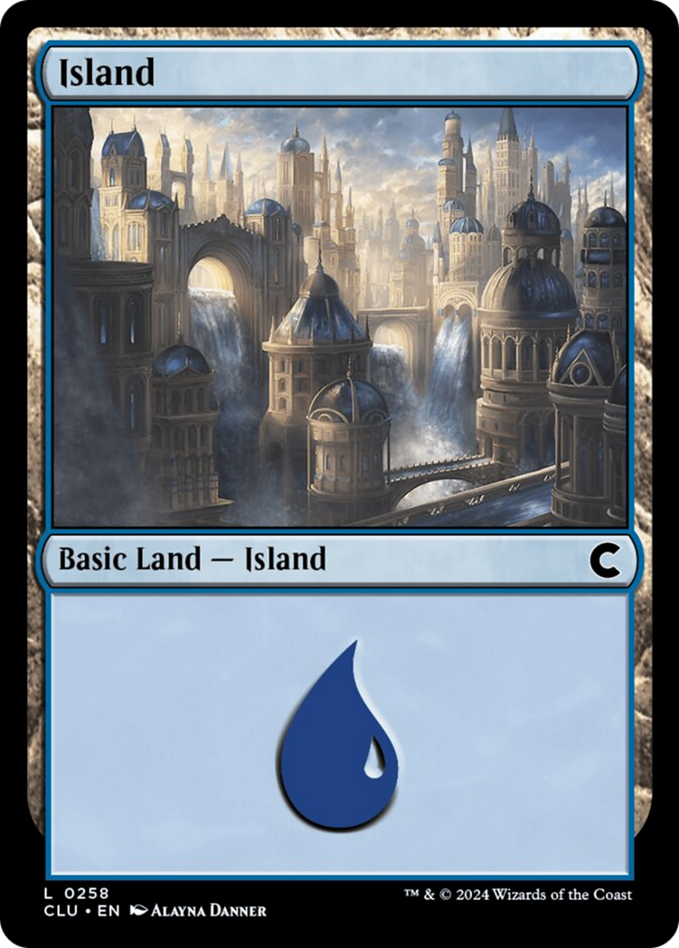 Island (0258) [Ravnica: Clue Edition] | Empire Gaming NC