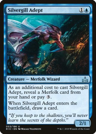 Silvergill Adept [Rivals of Ixalan] | Empire Gaming NC