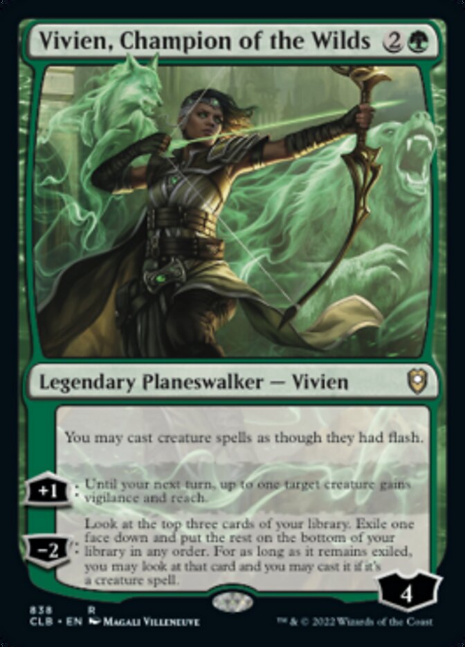 Vivien, Champion of the Wilds [Commander Legends: Battle for Baldur's Gate] | Empire Gaming NC