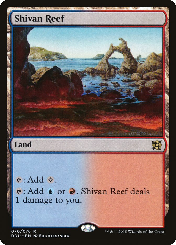 Shivan Reef [Duel Decks: Elves vs. Inventors] | Empire Gaming NC