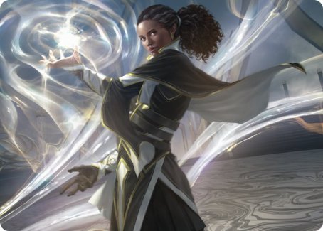 Clever Lumimancer Art Card [Strixhaven: School of Mages Art Series] | Empire Gaming NC