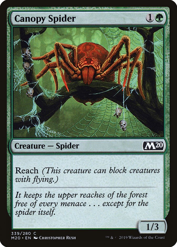 Canopy Spider [Core Set 2020] | Empire Gaming NC