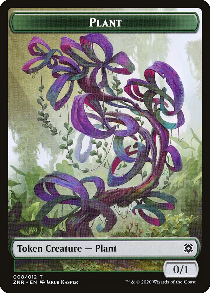 Plant Token [Zendikar Rising] | Empire Gaming NC