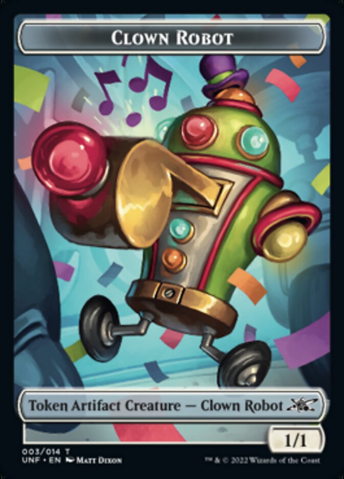 Clown Robot (003) Token [Unfinity Tokens] | Empire Gaming NC