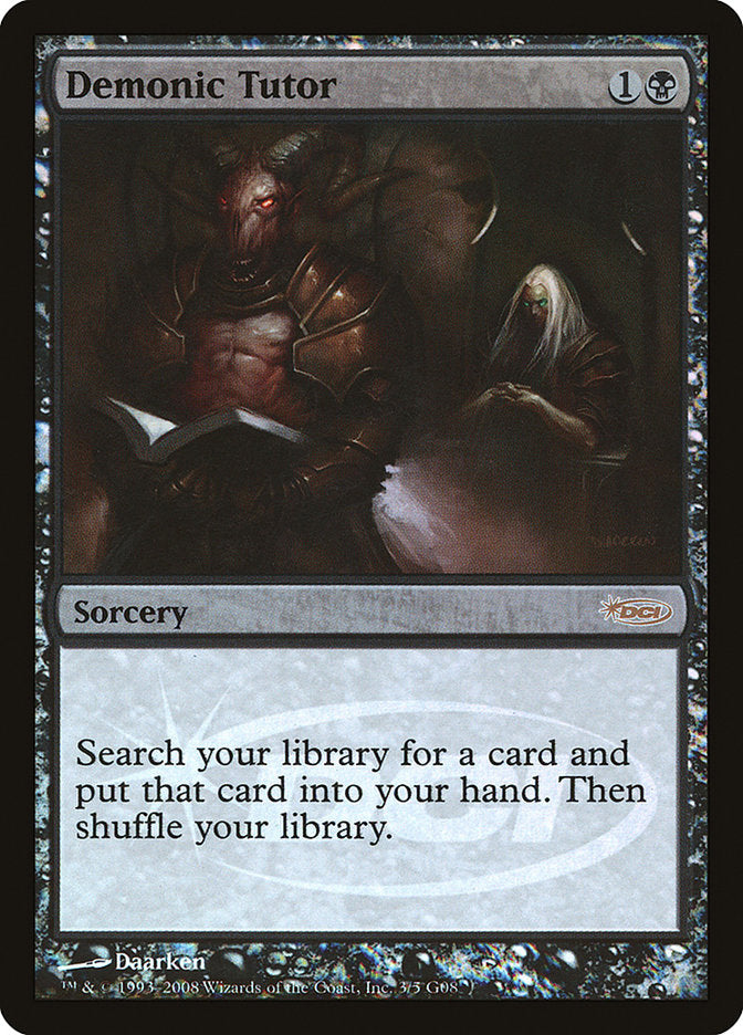 Demonic Tutor [Judge Gift Cards 2008] | Empire Gaming NC