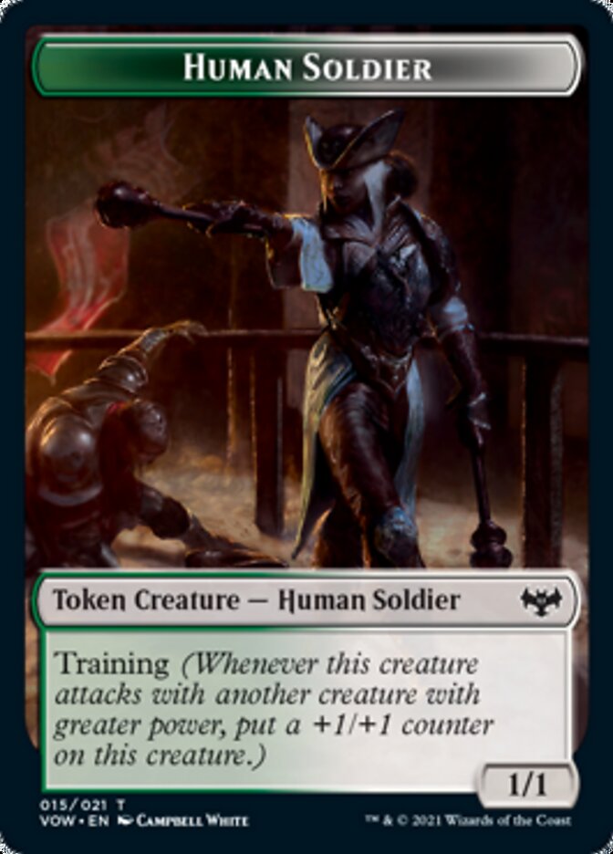 Human Soldier Token [Innistrad: Crimson Vow Tokens] | Empire Gaming NC