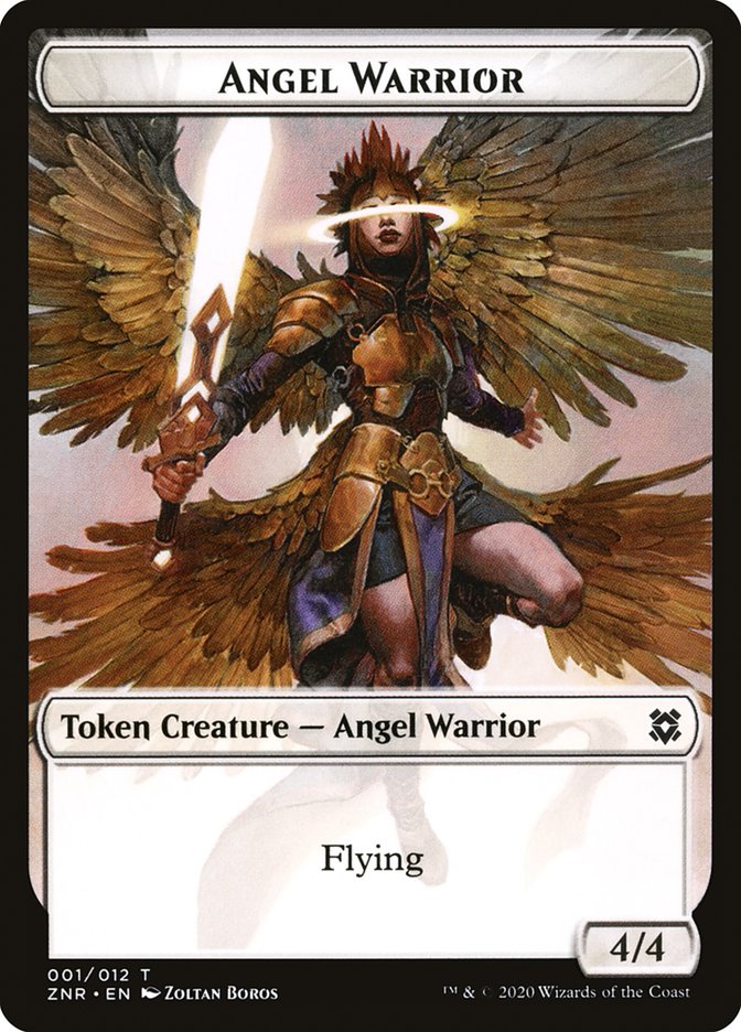 Angel Warrior Token [Zendikar Rising] | Empire Gaming NC