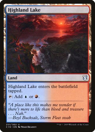 Highland Lake [Commander 2019] | Empire Gaming NC