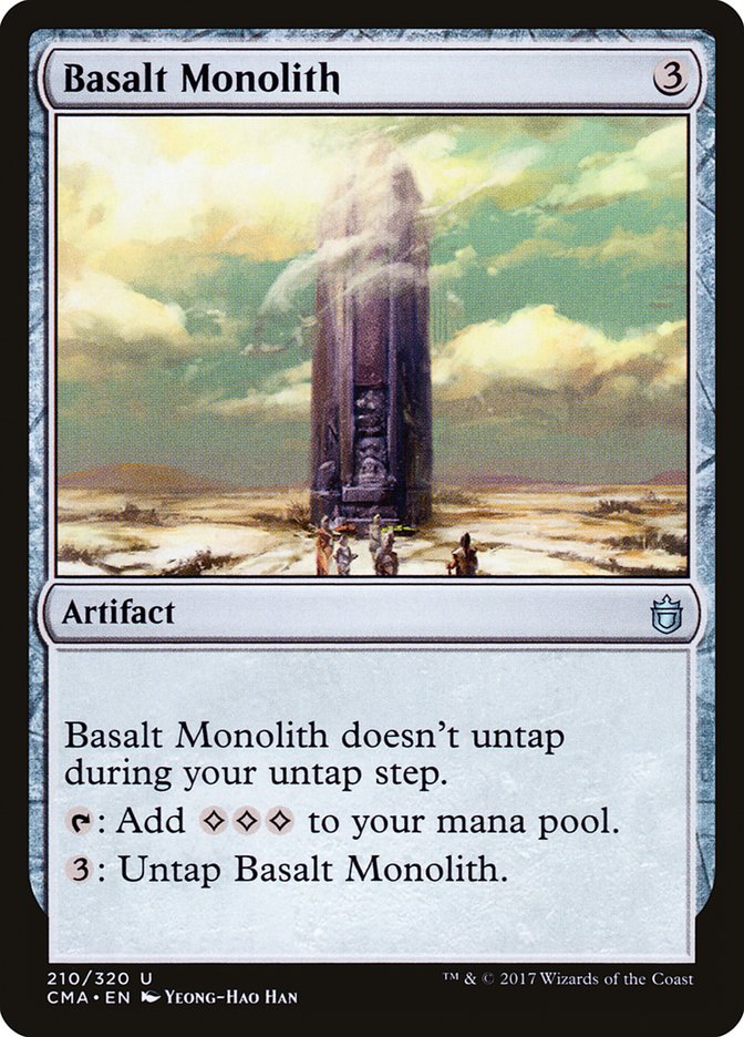 Basalt Monolith [Commander Anthology] | Empire Gaming NC