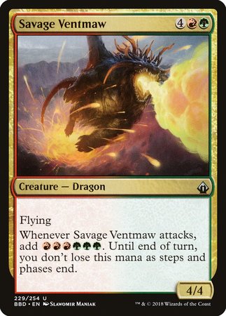 Savage Ventmaw [Battlebond] | Empire Gaming NC