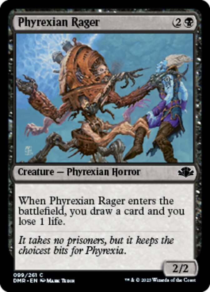 Phyrexian Rager [Dominaria Remastered] | Empire Gaming NC