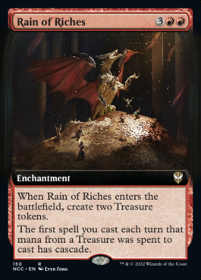 Rain of Riches (Extended Art) [Streets of New Capenna Commander] | Empire Gaming NC