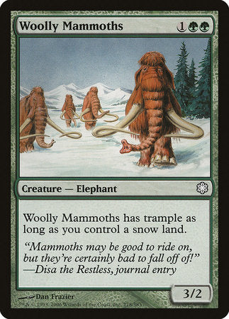 Woolly Mammoths [Coldsnap Theme Decks] | Empire Gaming NC