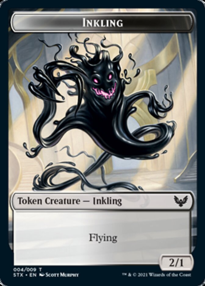 Inkling // Pest Token [Strixhaven: School of Mages Tokens] | Empire Gaming NC